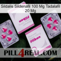 Sildalis Sildenafil 100Mg Tadalafil 20Mg 33